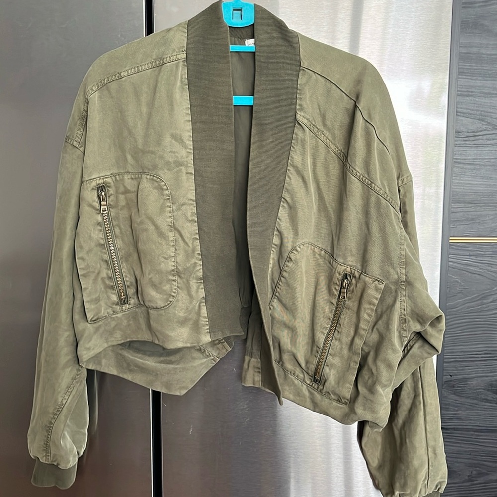 YFB Olive/Army Green Bomber Jacket